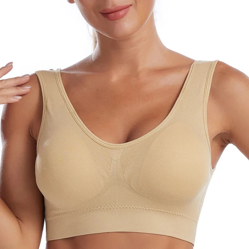 V-neck bra comfort